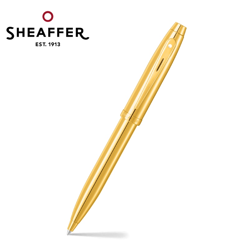 免費客製化刻字【Sheaffer】100亮金原子筆 SFE2937251✿50B003
